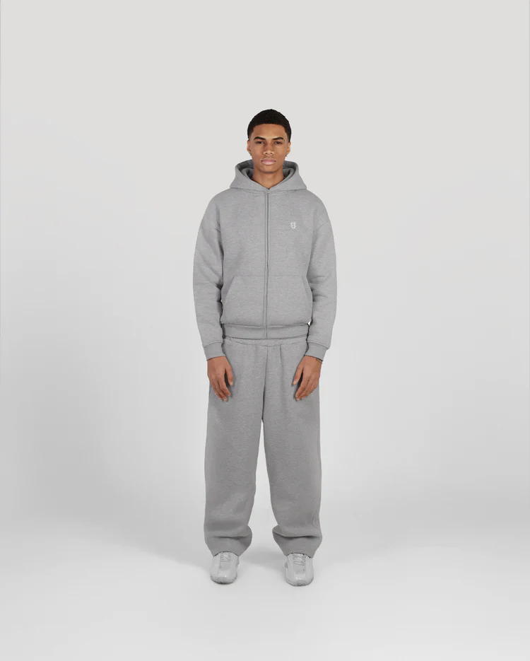 SU Grey ZIPPER Tracksuit - SUVENE SU Grey ZIPPER Tracksuit - SUVENE