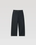 Suvene ZIP RAW DENIM - BLACK
