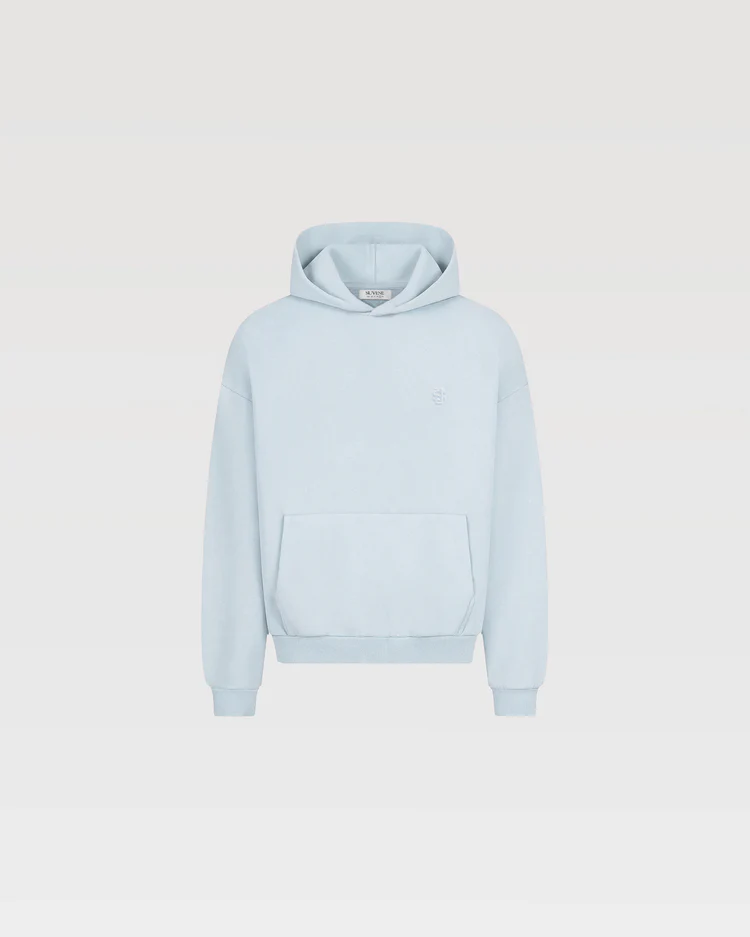 SUVENE HOODIE - ICE BLUE SUVENE HOODIE - ICE BLUE